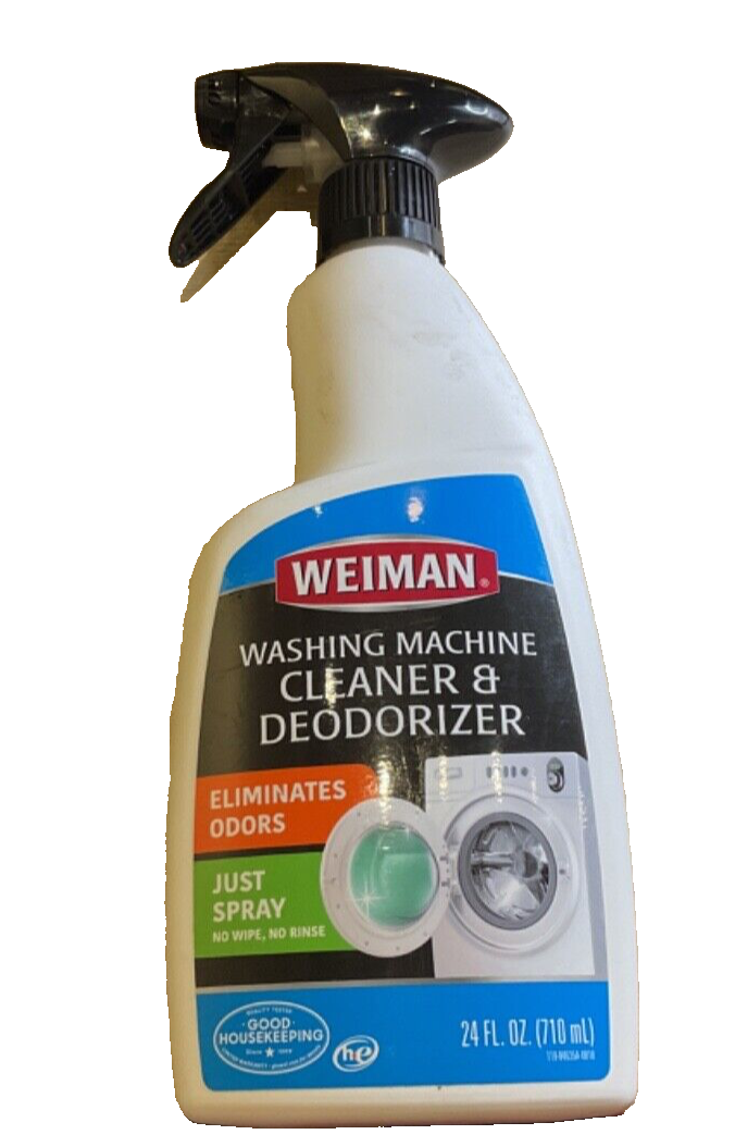 Weiman Washing Machine Cleaner & Deodorizer Spray 'n Go Eliminates Odors 24 Oz