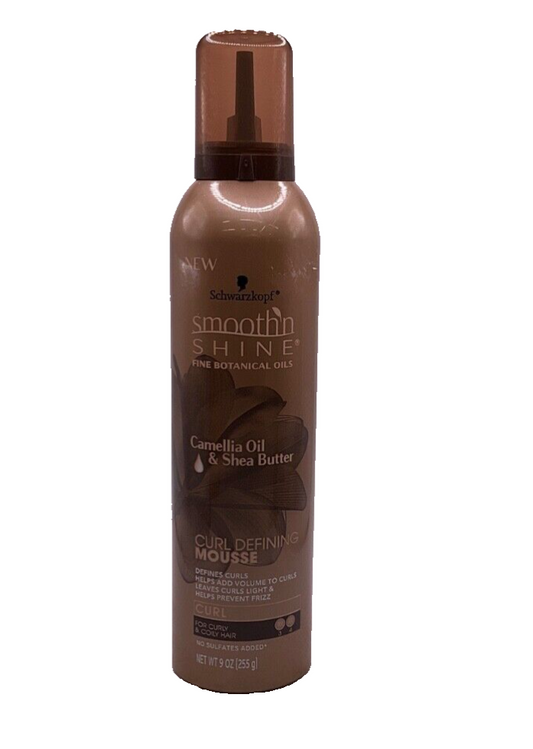 Schwarzkopf Smooth 'n Shine Curl Defining Mousse / 9oz