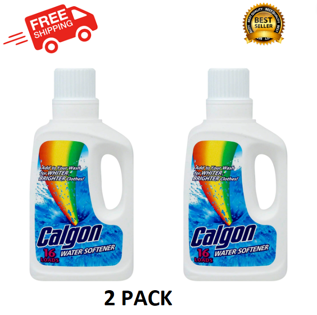Calgon Water Softener For Whiter, Brighter Clothes 16 Loads 32 oz