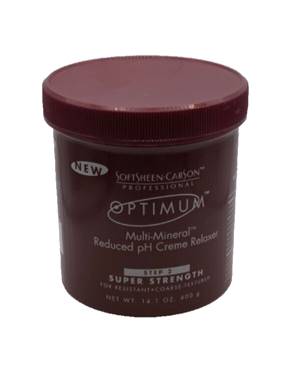 SoftSheen Carson Optimum Smooth Step 2 Multi Mineral Crème Relaxer SUPER 14.1 oz