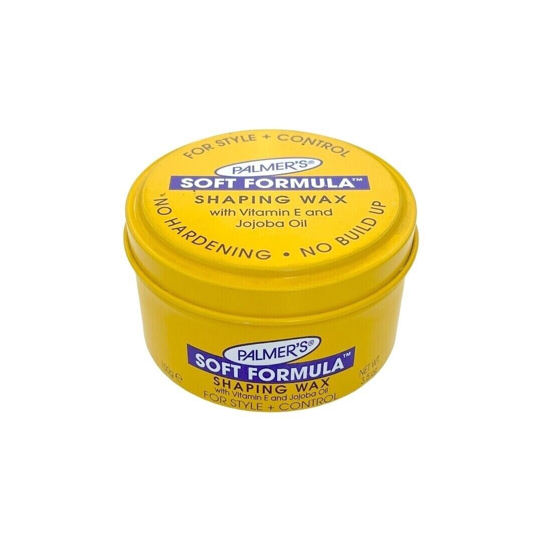 Palmer's Soft Formula Shaping Wax Vitamin E & Jojoba Oil Hair Wax 3.5 oz