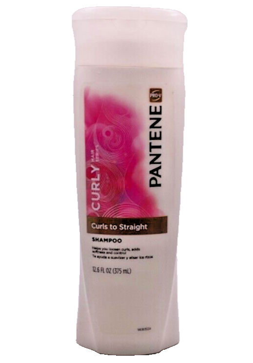 Pantene Pro-V Curly Hair Series Curls to Straight Shampoo / 12.6 fl oz