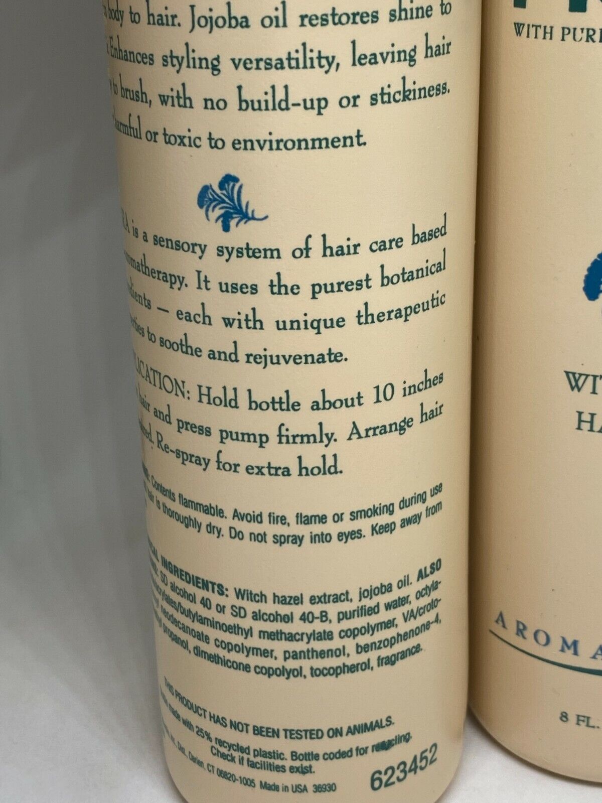 2x AURA Witch Hazel Hair Spray 8 oz Each