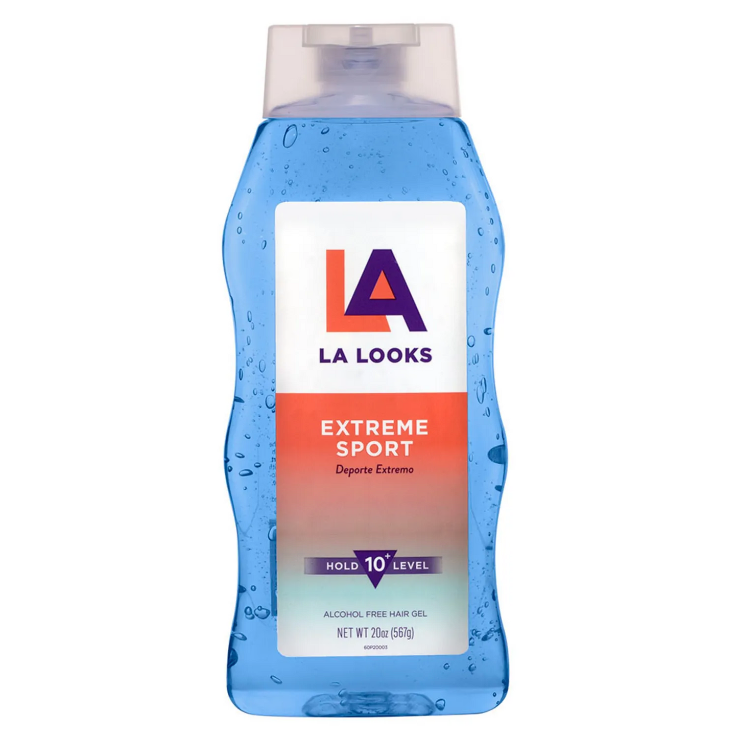 LA Looks Extreme Sport Alcohol Free Hair Gel Hold Level 10/ 20 oz