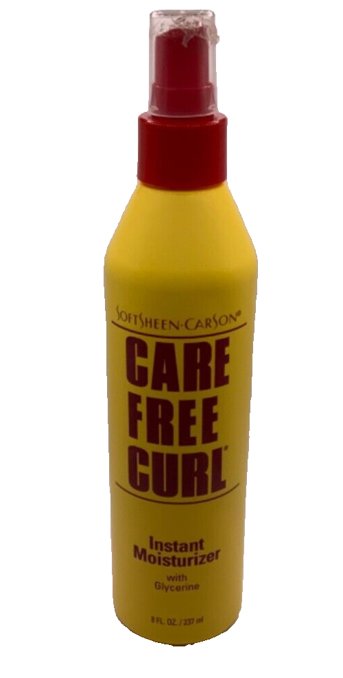 Softsheen Carson Care Free Curl Instant Moisturizer Spray With Glycerine 8oz.