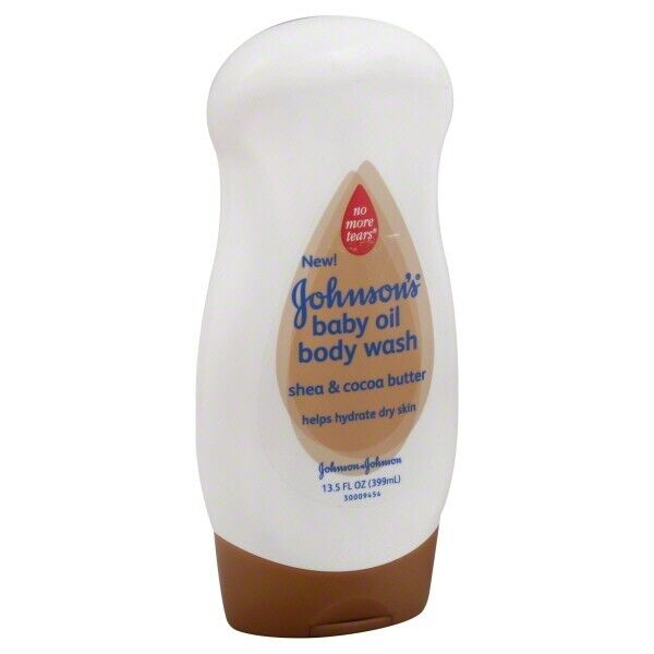 Johnsons Baby Oil BODY WASH SHEA & COCOA BUTTER 13.5 fl oz DISCONTINUED HTF