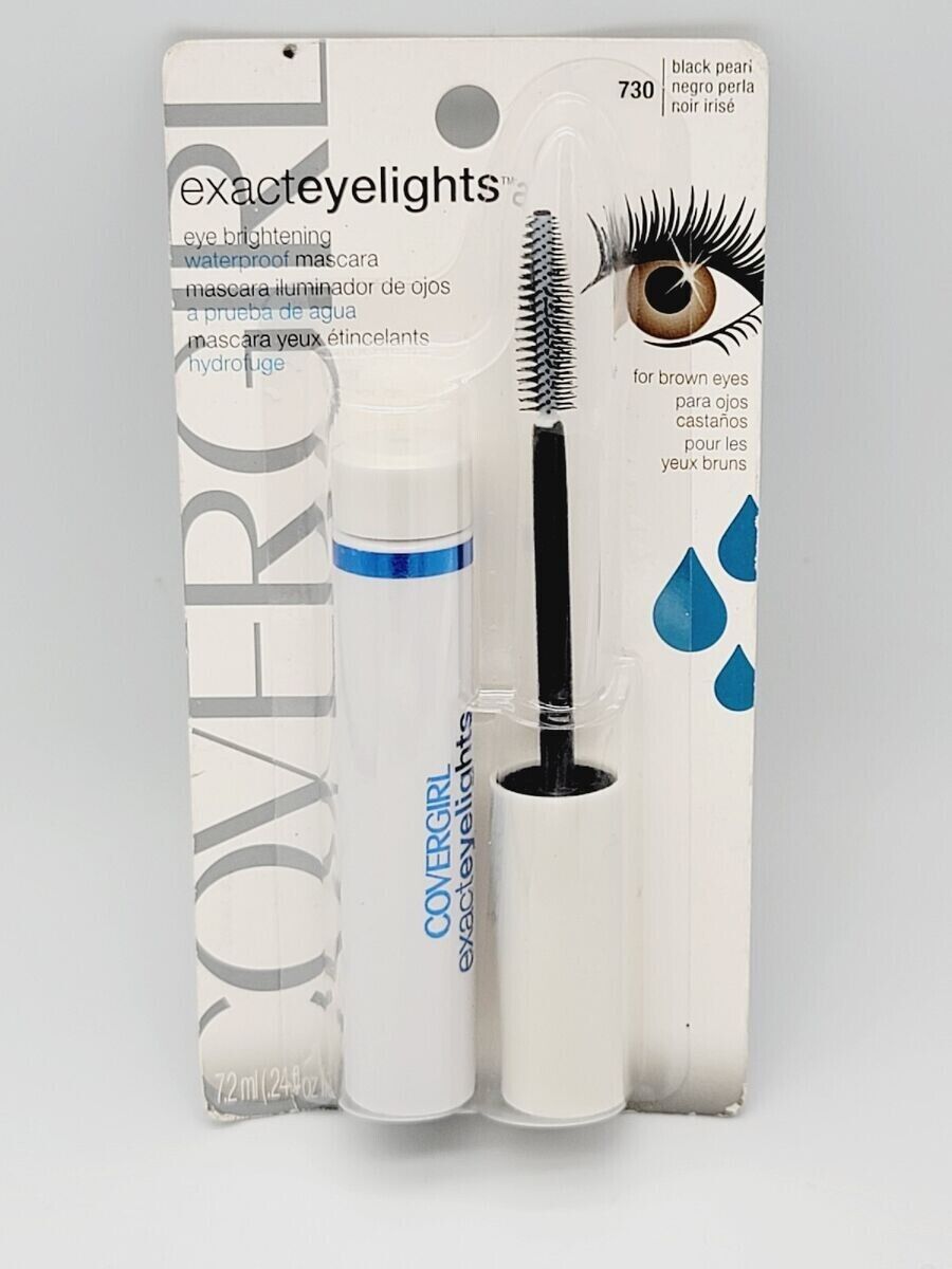 COVERGIRL Exact Eyelights Eye Brightening Waterproof Mascara #730 .24 fl oz