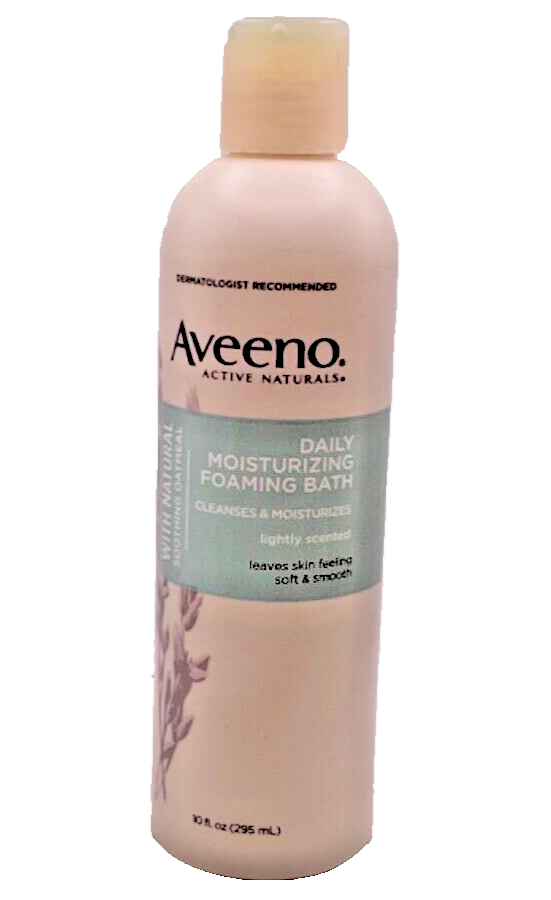 Aveeno Daily Moisturizing Foaming Bath / 10 fl oz