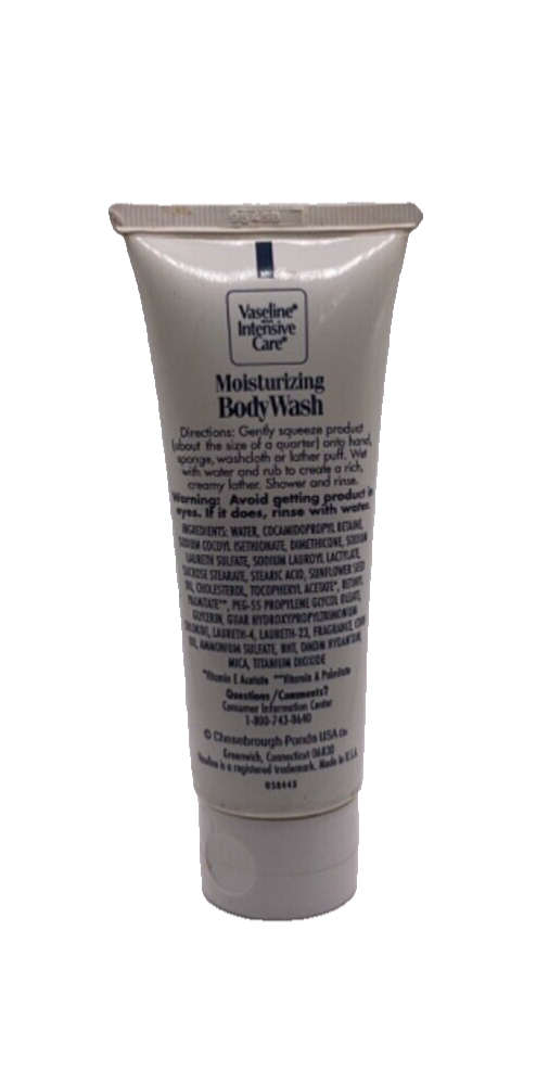 Vaseline Intensive Care Moisturizing Body Wash Essential Care 2.5oz