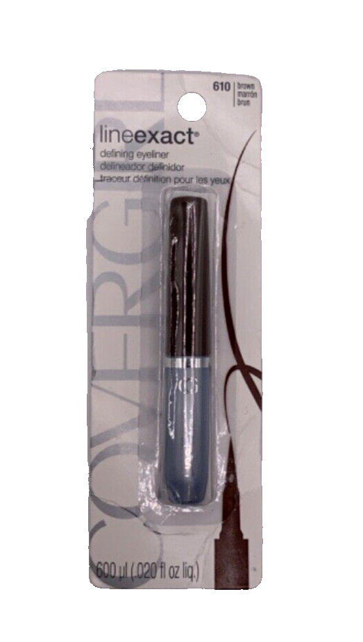 Covergirl LineExact Liquid Eyeliner, Brown #610 Eye Liner 0.020 oz