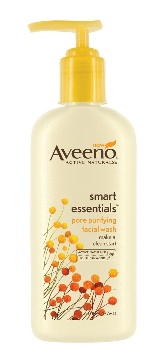 Aveeno Smart Essentials Pore Purifying Facial Wash 6oz DISCONTINUED