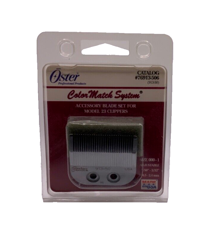 Oster Color Match System (Size 000-1) Adjustable 0.5-2.4mm  76913506
