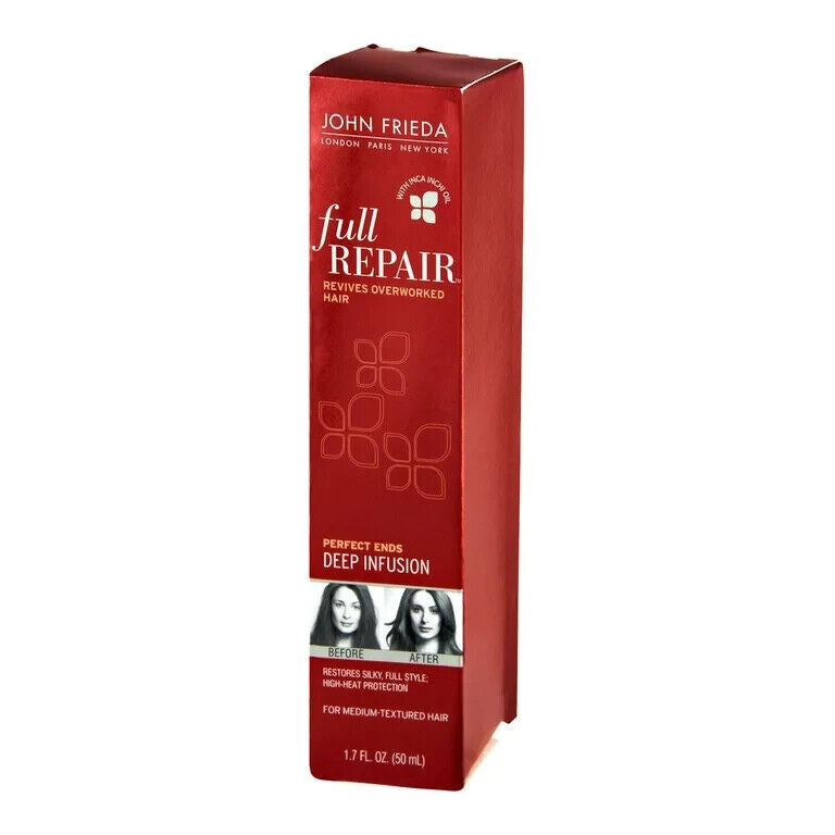 John Frieda Full Repair Perfect Ends Deep Infusion For Medium Hair NOS Rare