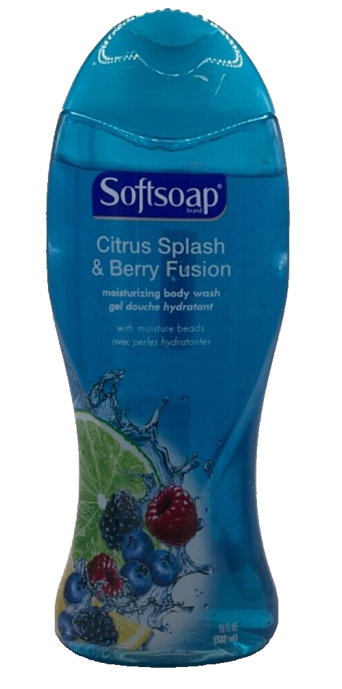 Softsoap Citrus Splash & Berry Fusion Moisturizing Body Wash/18 fl oz