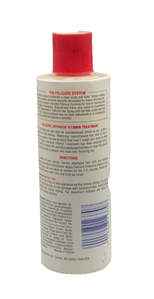 Folicure Intensive Vitamin Treatment 8 Fluid Ounces