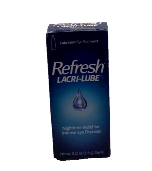 Refresh Lacri-Lube Lubricant Eye Ointment 0.12oz EXP 6/2024