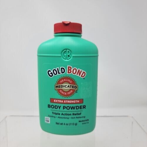 GOLD BOND Extra Strength Medicated Body Powder WITH TALC Original Formula 10oz