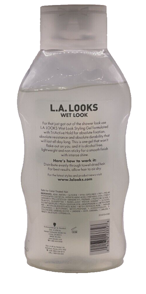 L.A Looks Wet Look Ultra Shine Slicking Gel Level 10 20oz