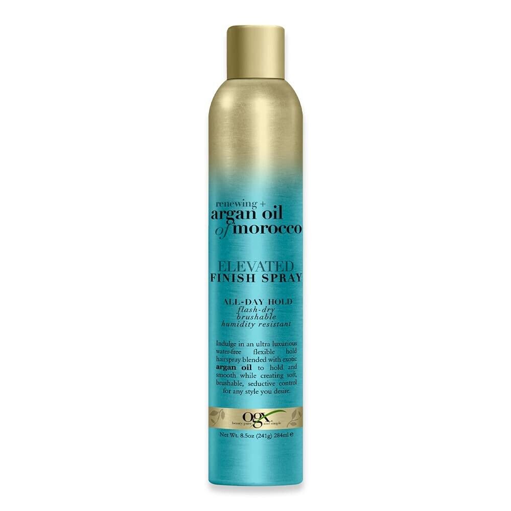 OGX Renewing + Argan Oil of Morocco Elevated Finish Spray All Day Hold/8.5