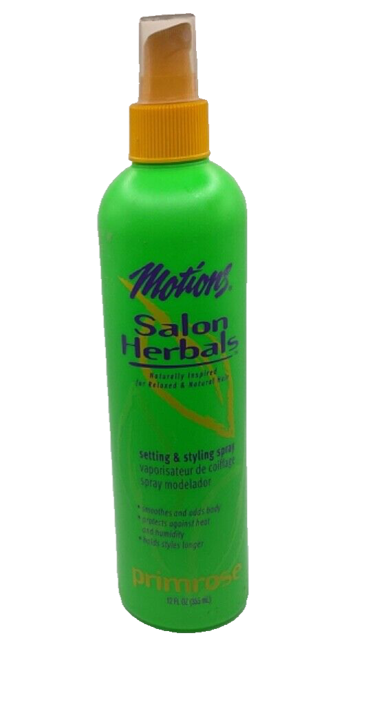 Motions Salon Herbals Enhancing Oil Sheen Spray - 12 oz