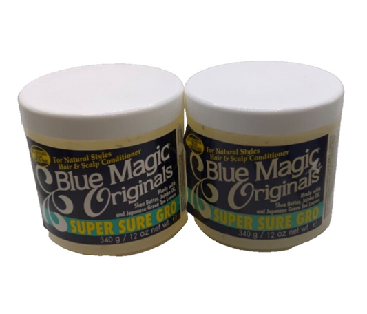 (2 PACK) Blue Magic Originals Super Sure Gro, 12 oz