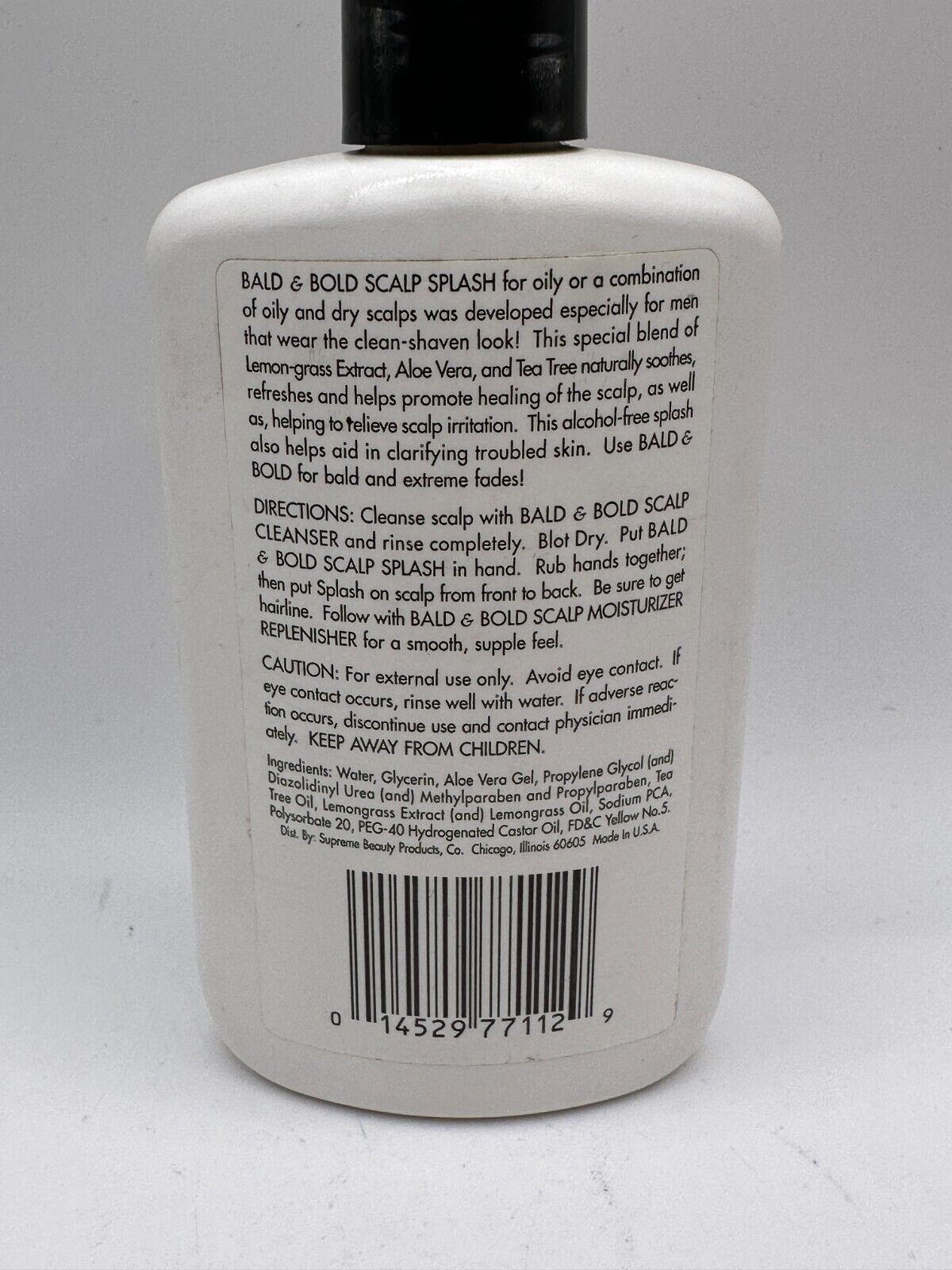 Bald & Bold Scalp Splash OILY 6.4 fl oz