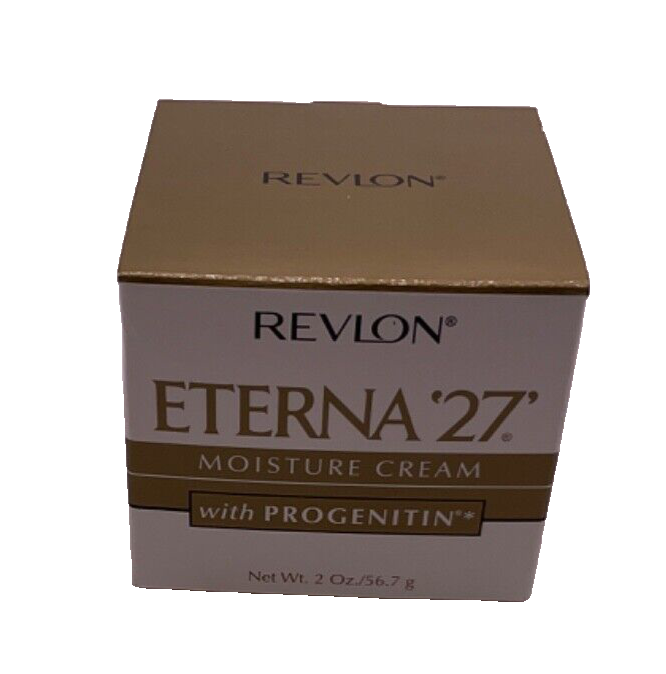 Revlon Eterna 27 Moisture Cream WITH PROGENITIN / 2oz NEW IN BOX