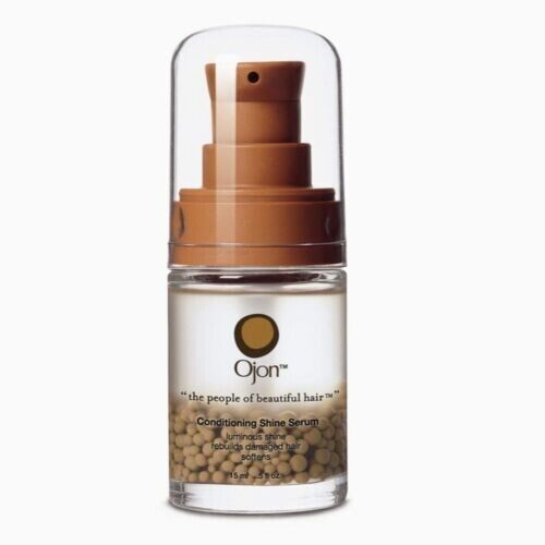 Ojon Hair Conditioning Shine Serum Softens & Rebuilds Damaged Hair .5oz 15ml New
