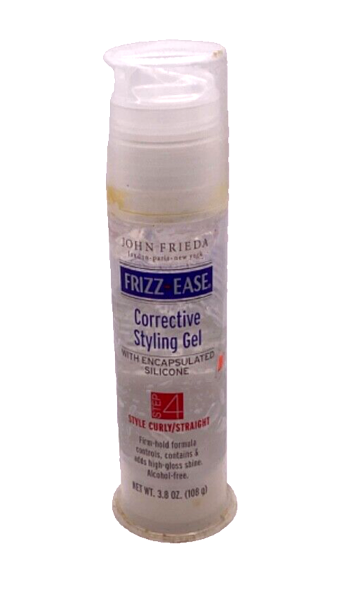 John Frieda Frizz Ease Corrective Styling Gel Step 4 Style Curly/Straight 3.8 oz