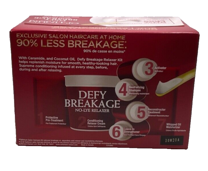 Softsheen Carson Optimum Defy Breakage No Lye Relaxer-Super/1 Application