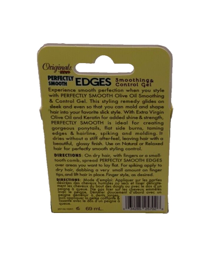 Originals By Africa's Best Perfectly Smooth Edges Control Gel 2.5oz