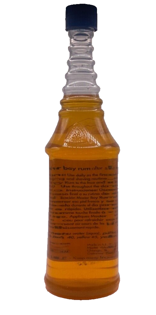 MASTER BAY RUM AFTER SHAVE 15 OZ. By Master Well Comb