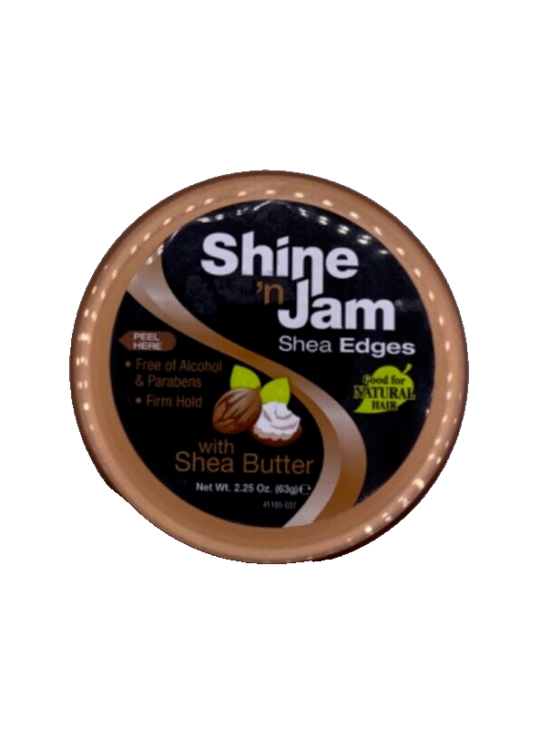 Shine N Jam Shea Edges Firm Hold 2.25oz