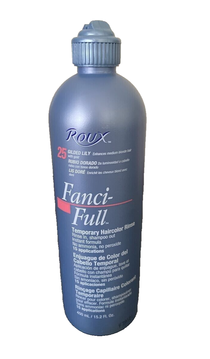 Roux Fanci-Full Temporary Haircolor Rinse # 25 Gilded Lily 15.2 fl oz