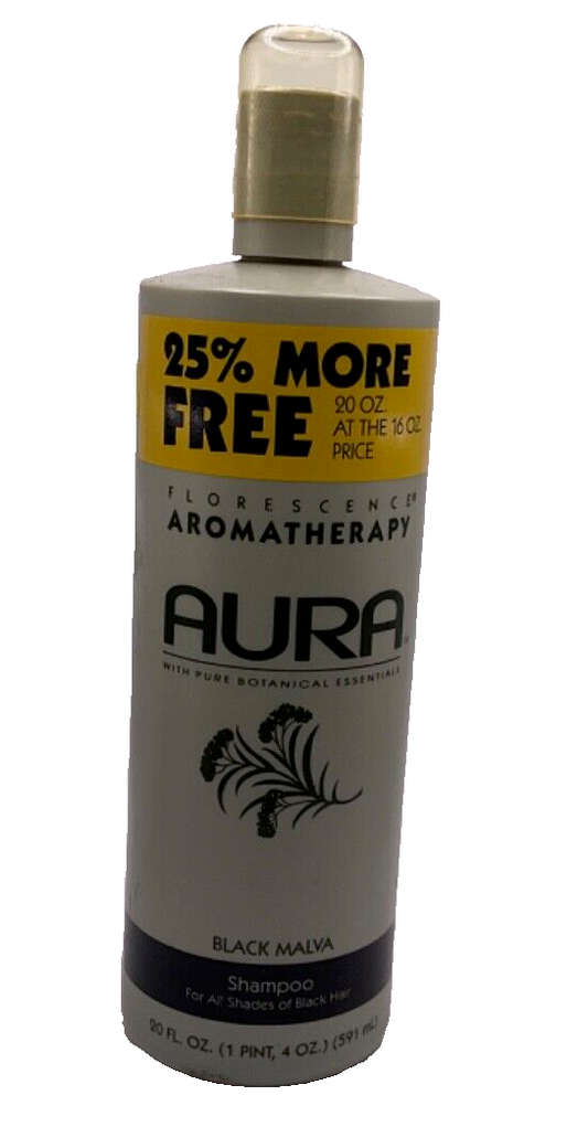 Aura Black Malva Shampoo For Black Hair/20 fl oz