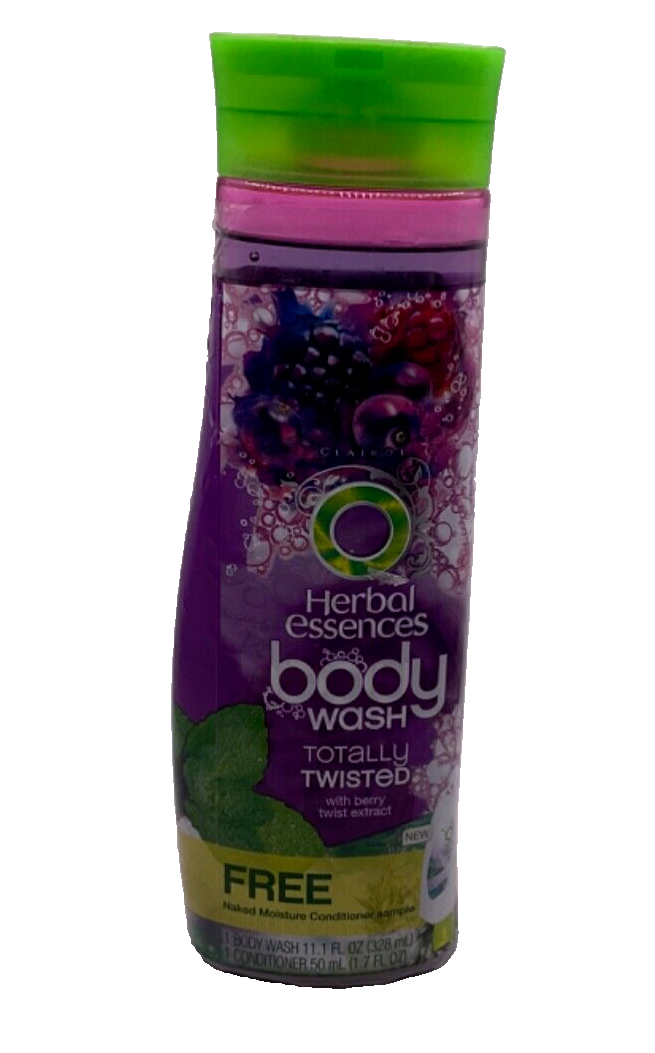 Herbal Essences Body Wash Totally Twisted w/Berry Extract+ Free sample