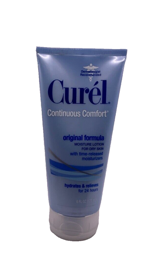 Curel Continous Comfort Original Formula Moisture Lotion Dry Skin/6 fl oz