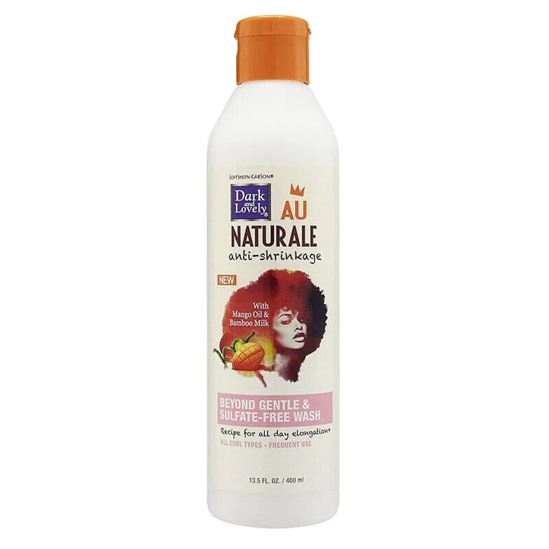 Dark and Lovely AU Naturale Anti-Shrinkage Beyond Gentle & Sulfate-Free Wash 