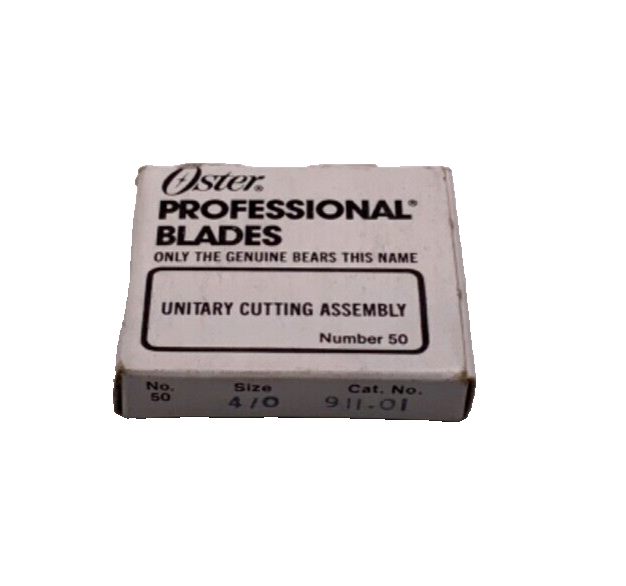 Oster Professional Blades Unitary Cutting Assembly No.50 Size 4/0 (911-01)