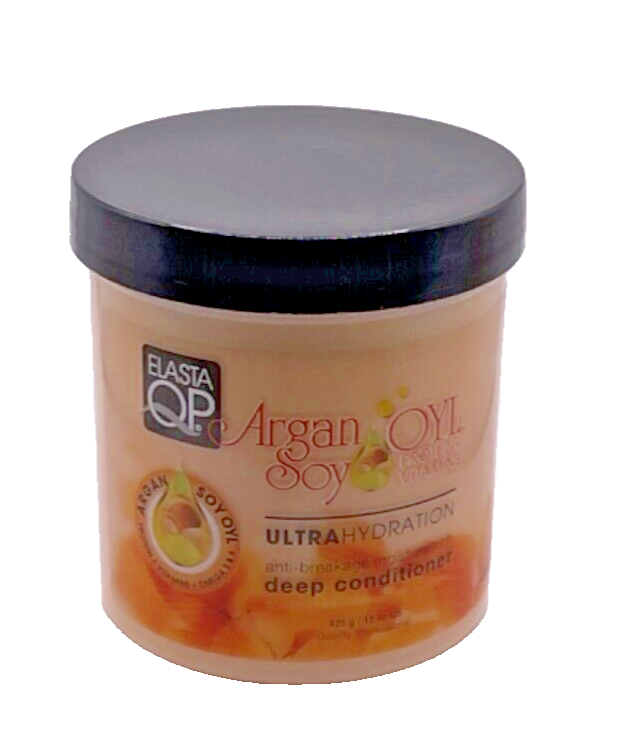 Elasta QP Argan Soy Oyl Ultra Hydration Deep Conditioner Discontinued - 15oz