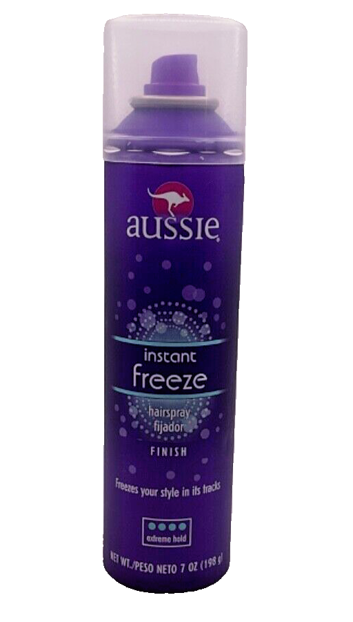 Aussie Instant Freeze Hairspray Finish-Extreme Hold/7oz