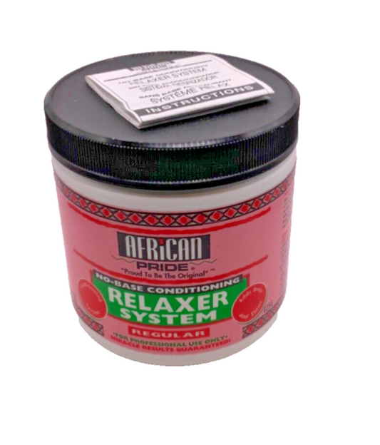 African Pride No-Base Conditioning Relaxer System Regular 15oz