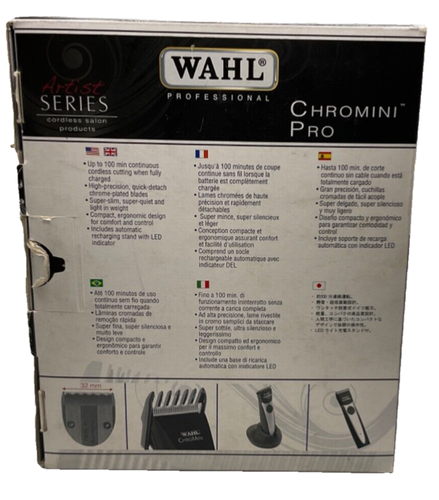 Wahl Chromini Pro Professional Rechargeable Trimmer