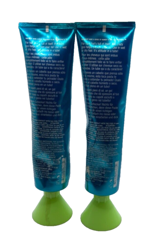 (2) NEW TIGI Bed Head Cocky Thickening Paste For Fuller Looking Hair 5.1oz