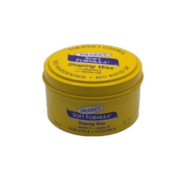 Palmer's Soft Formula Shaping Wax Vitamin E & Jojoba Oil Hair Wax 3.5 oz