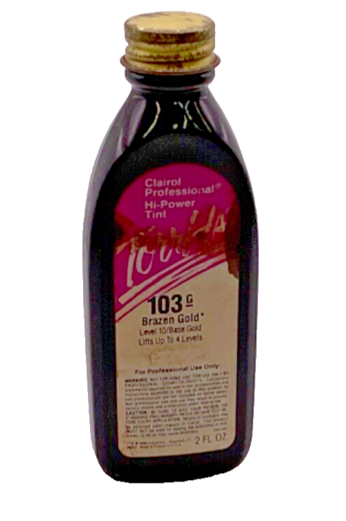 Clairol Professional Torrid 103G Brazen Gold/2 fl oz