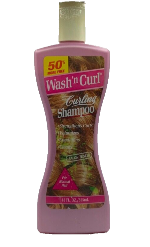 VTG Wash N Curl Curling Shampoo for Normal Hair - 12 oz