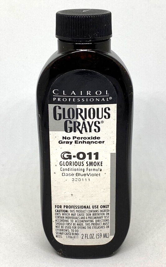 (1) Clairol Glorious Grays G-011 GLORIOUS SMOKE