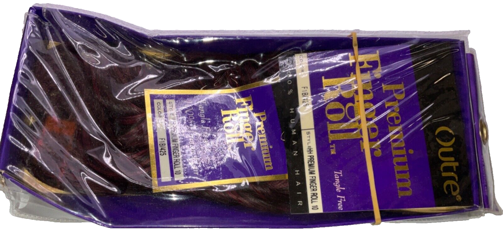 Outre Premium Finger Roll 100% Human Hair Color F1B/425 (10 inches)