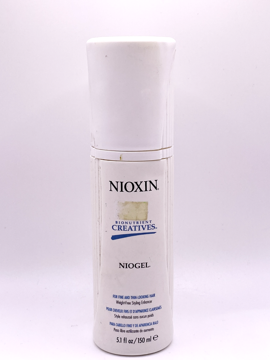 Nioxin Niogel Memoryplex II Hair Styling Enhancer 5.1 Fl Oz